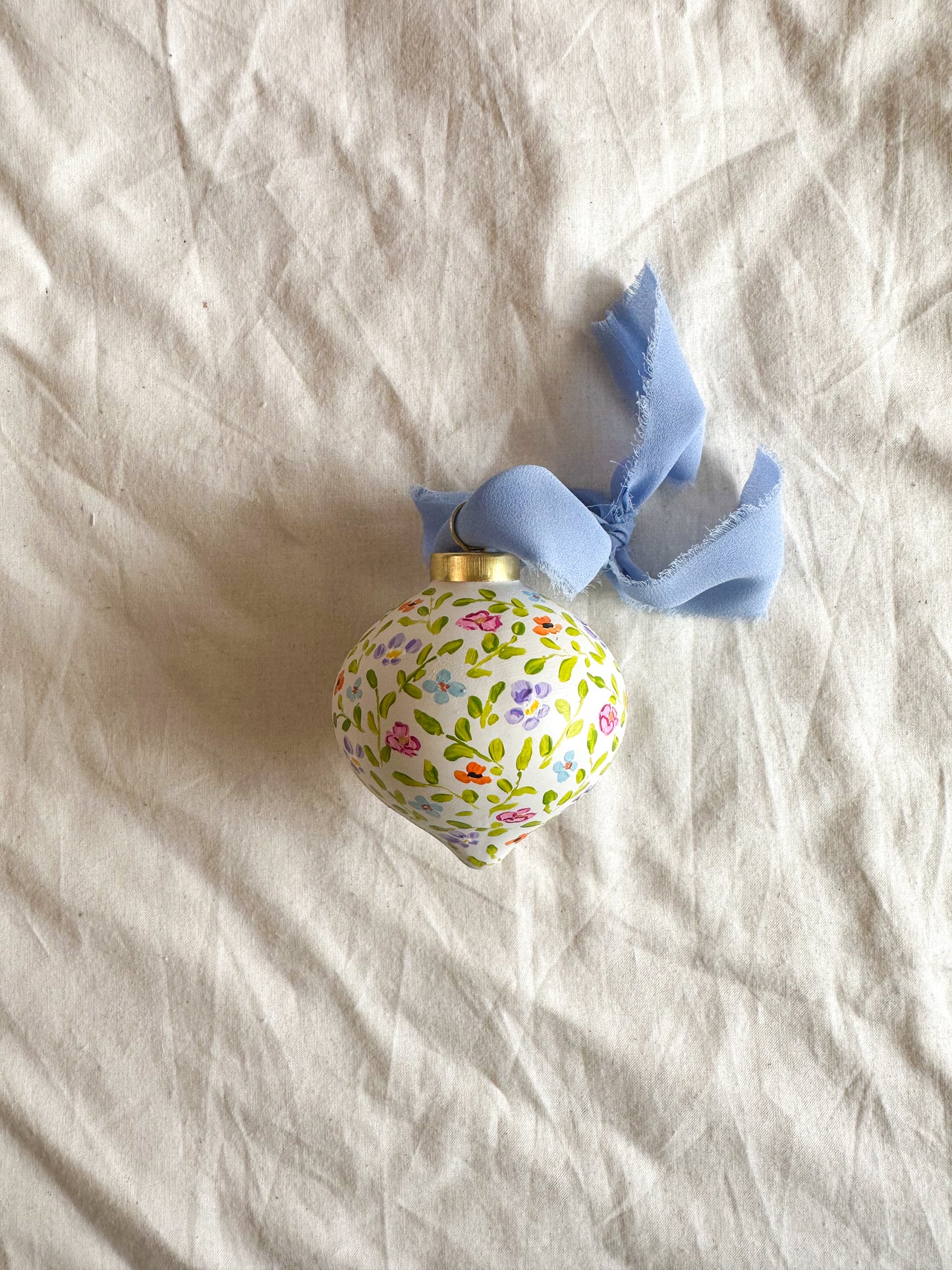 Secret Garden Ornament PREORDER - Hand Painted Ceramic Ornament 2023