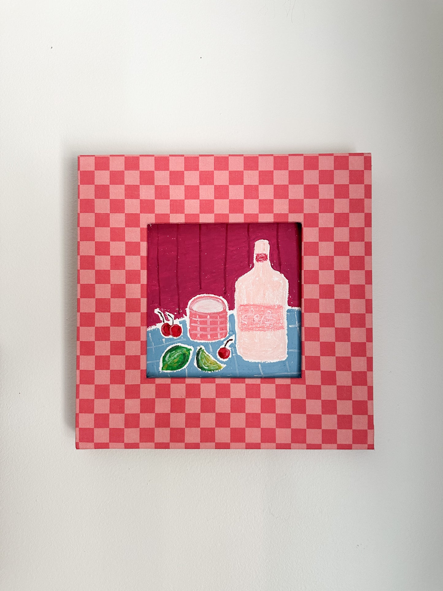 Cherries and Cheers by Allie Burton Art