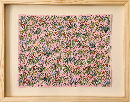 "More than Yesterday" an original oil pastel by Allie Burton