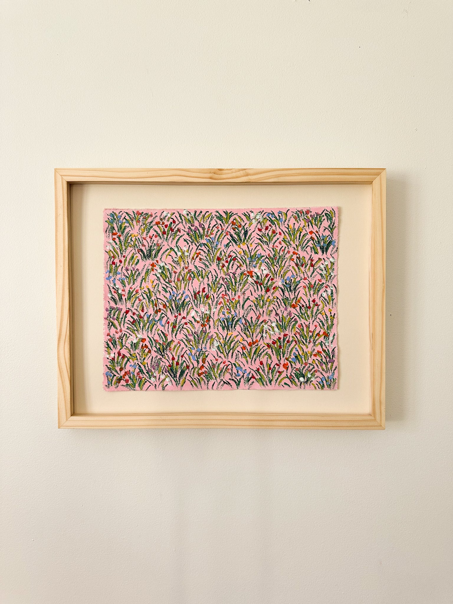 "More than Yesterday" an original oil pastel by Allie Burton