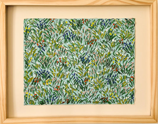 "Wild and Beautiful" an original oil pastel by Allie Burton