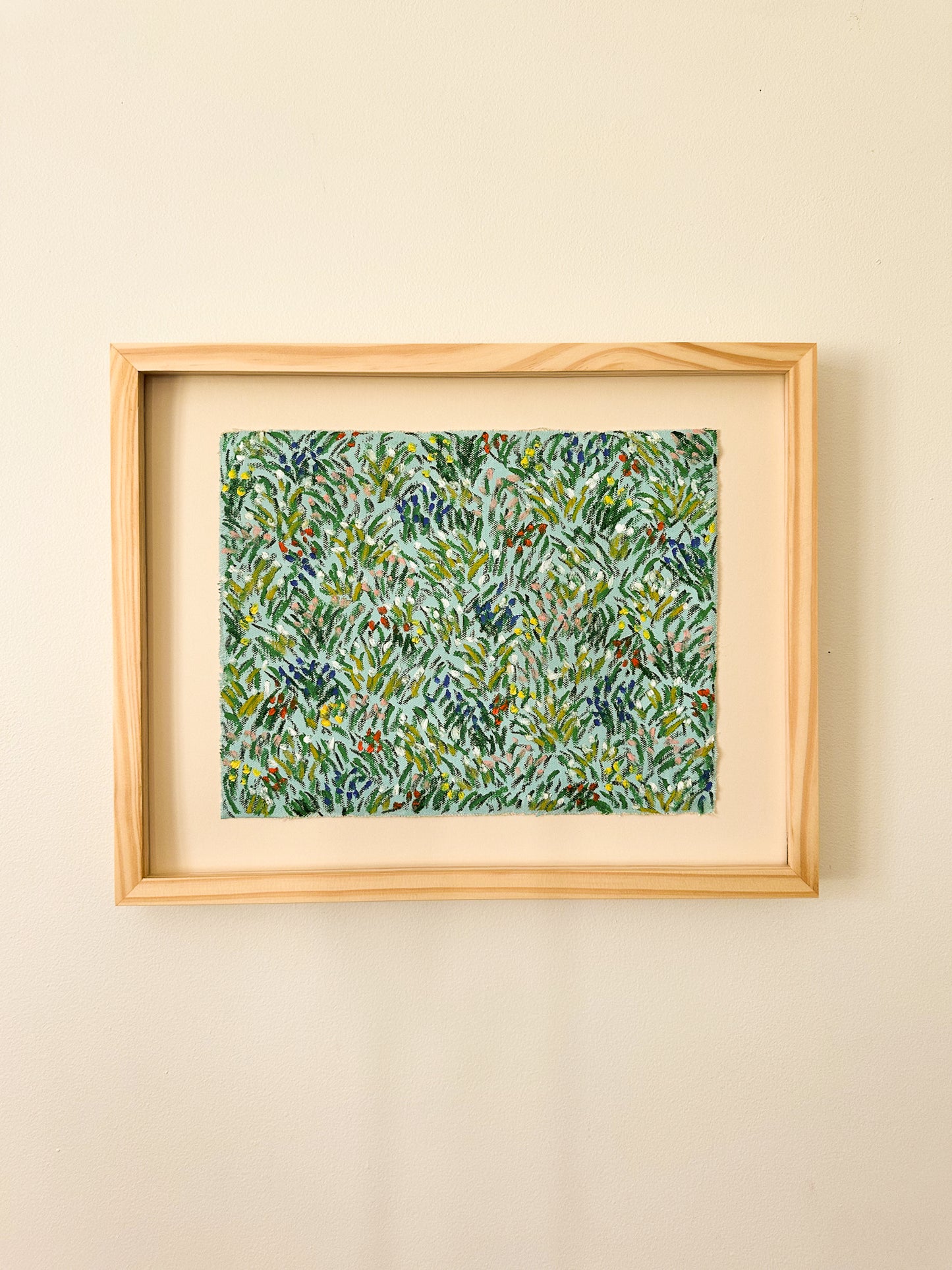 "Wild and Beautiful" an original oil pastel by Allie Burton