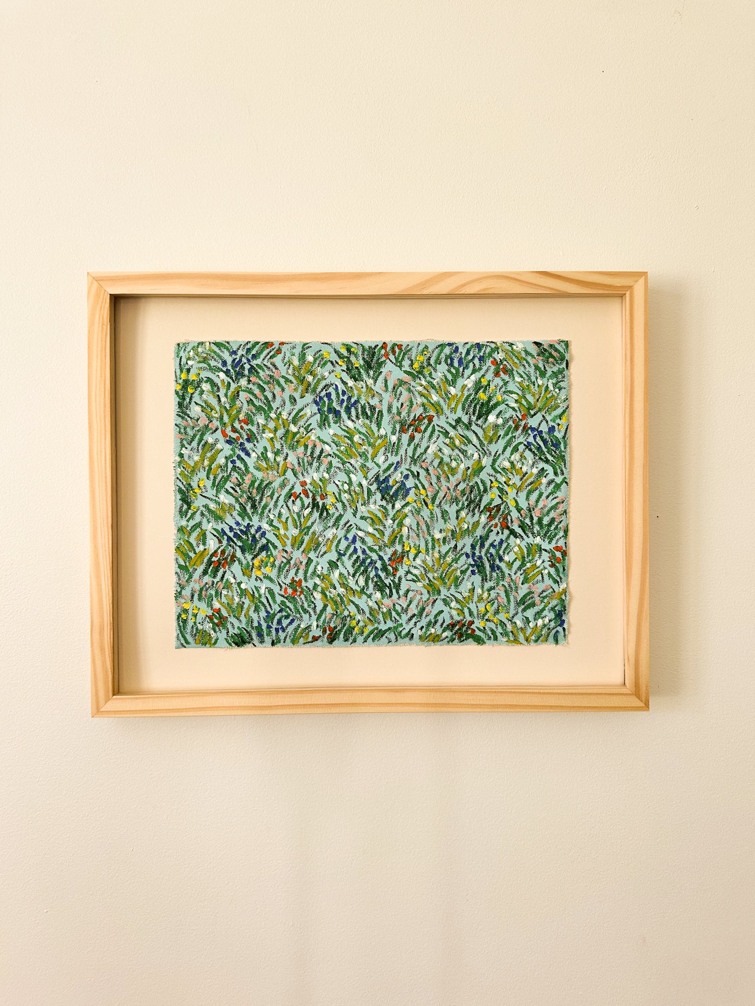 "Wild and Beautiful" an original oil pastel by Allie Burton