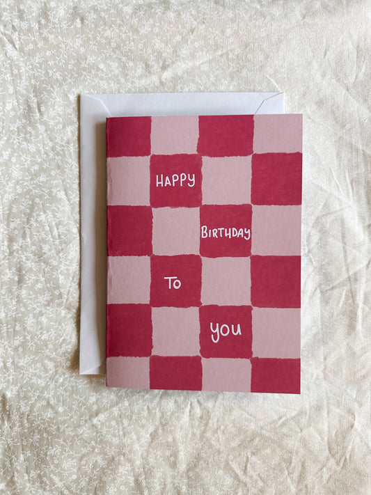 Happy Birthday Card - Allie Burton Art