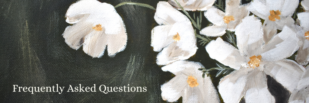 Allie Burton Art Frequently Asked Questions