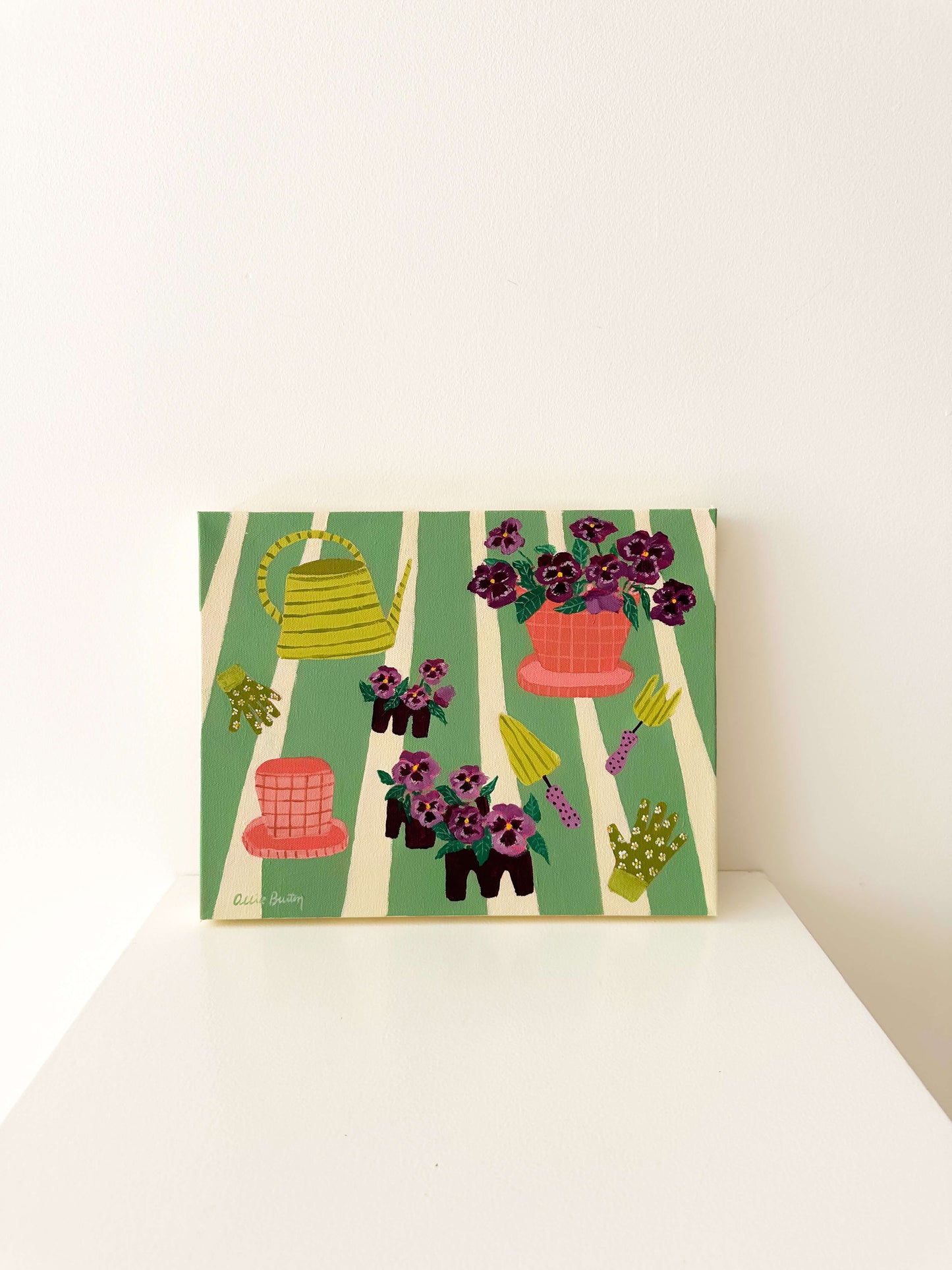"Potting Pansies" by Allie Burton