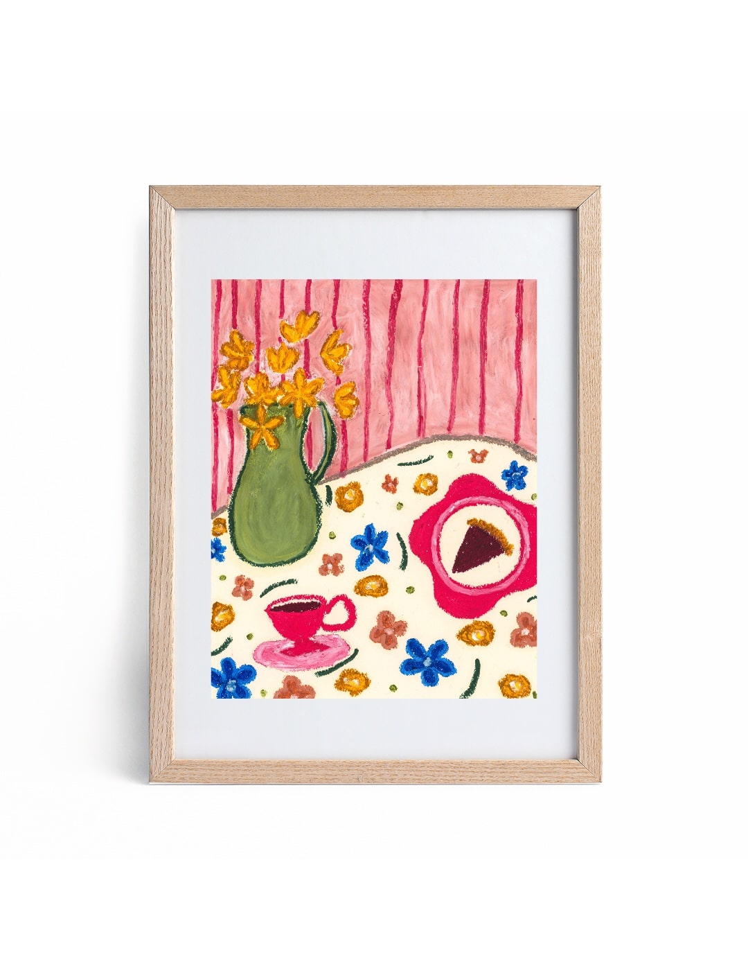 Dessert Makes Everything Better Print by Allie Burton Art