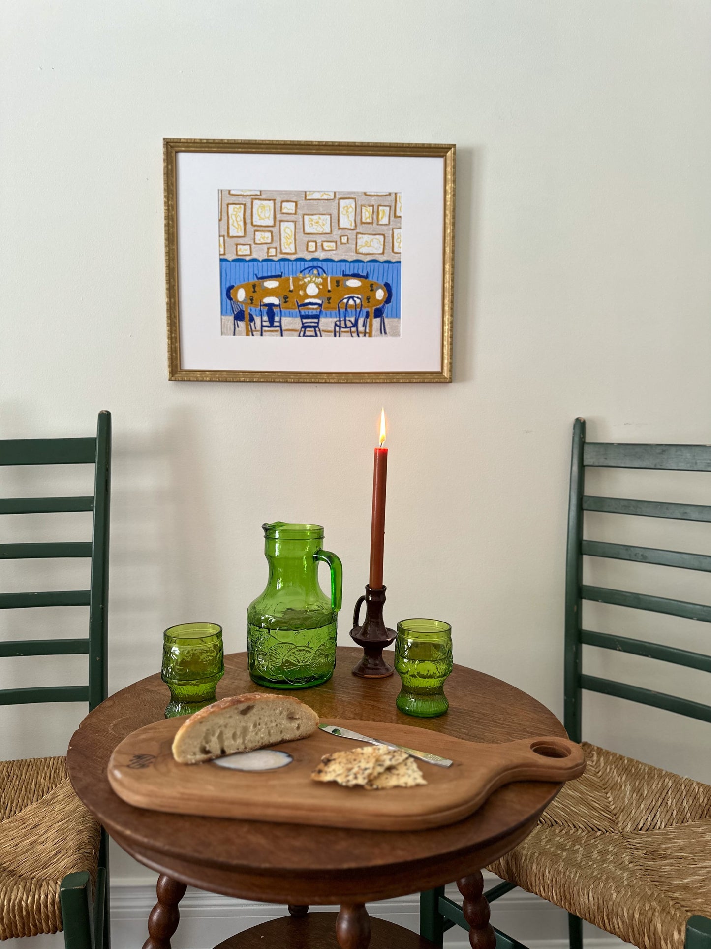 "Sunday Dinner" by Allie Burton Art