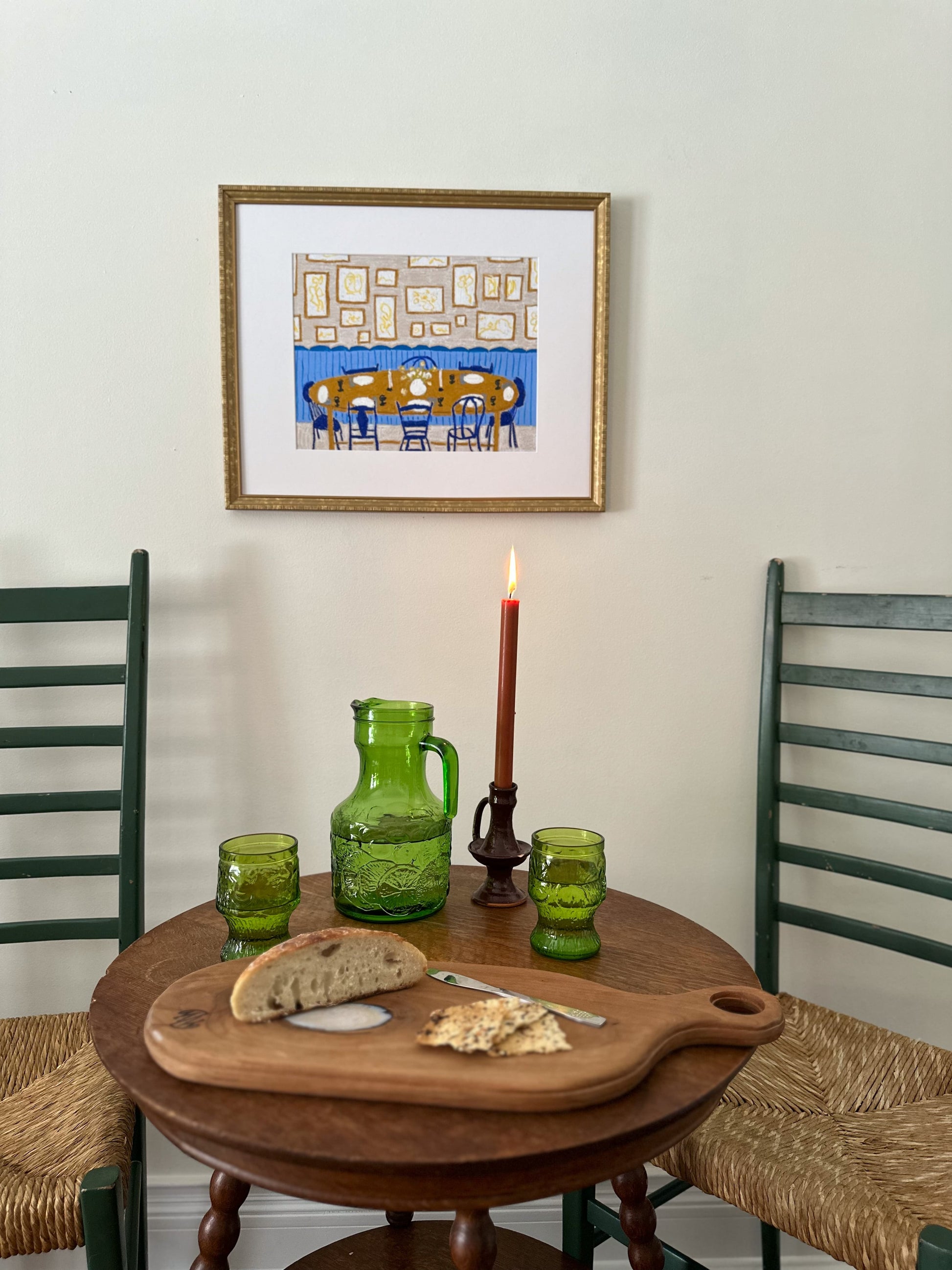"Sunday Dinner" by Allie Burton Art