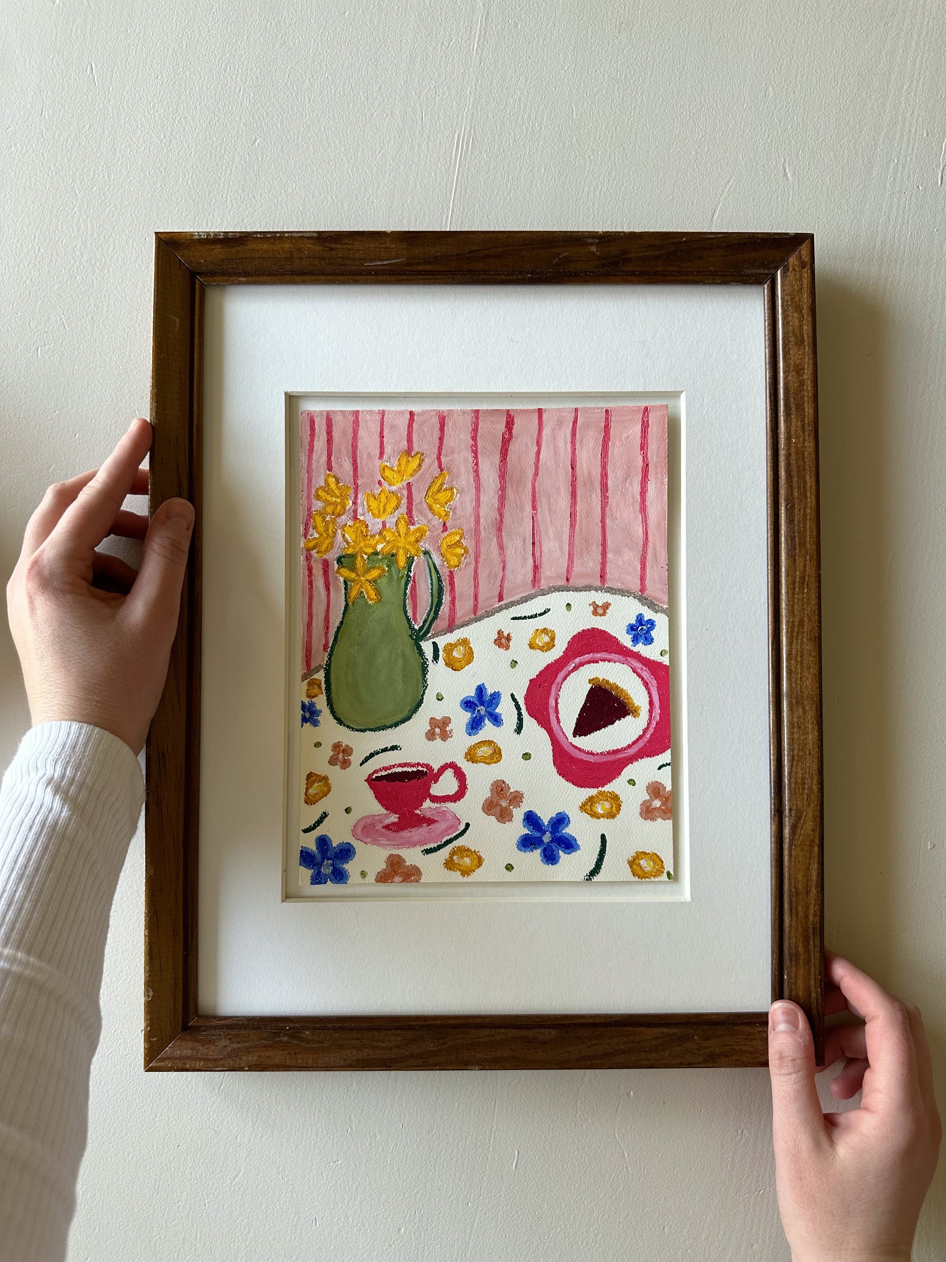 "Dessert Makes Everything Better" by Allie Burton Art