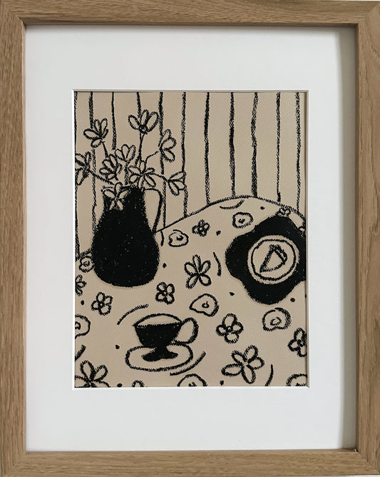 Dessert Makes Everything Better - Neutral edition by Allie Burton Art