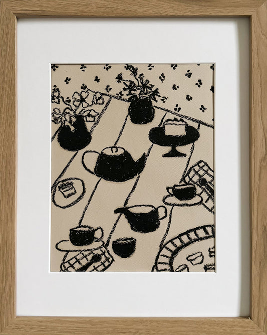 Green Tea - Neutral edition by Allie Burton Art