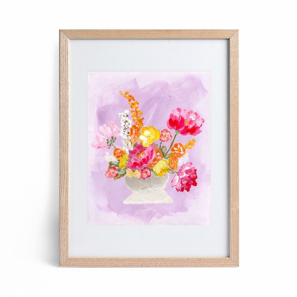 Violet - Vertical Canvas Print