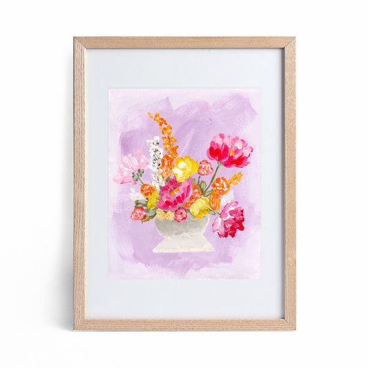 Violet - Vertical Canvas Print