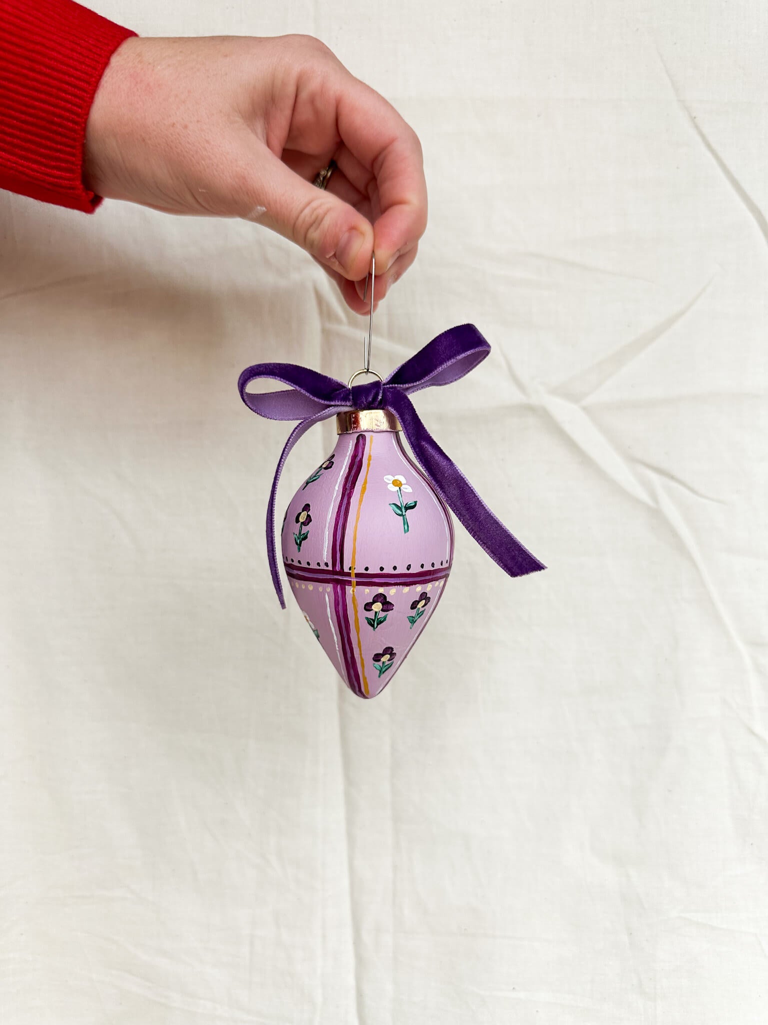 Lavender Christmas Ornament No 4