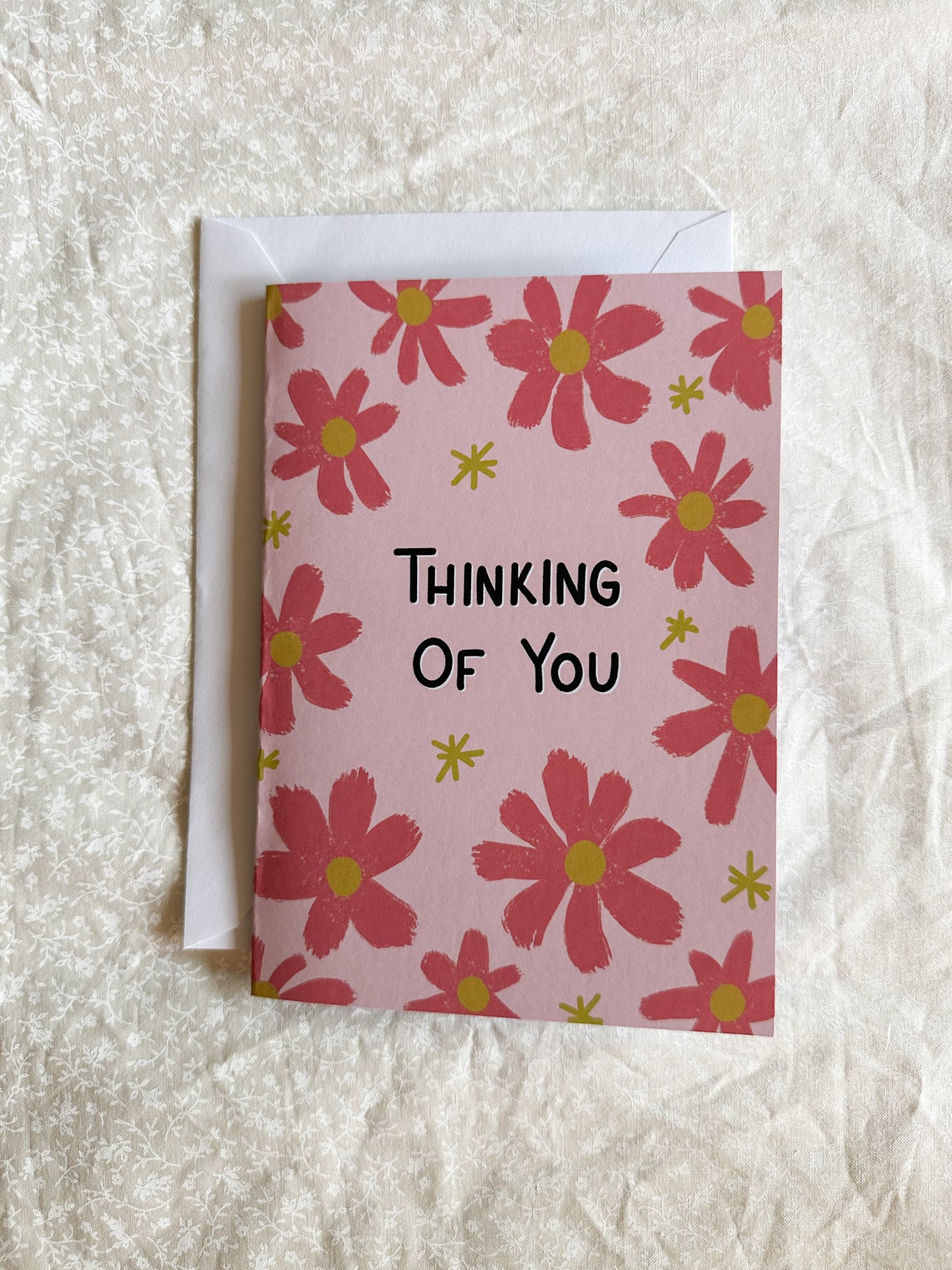 Thinking of You card - Allie Burton Art