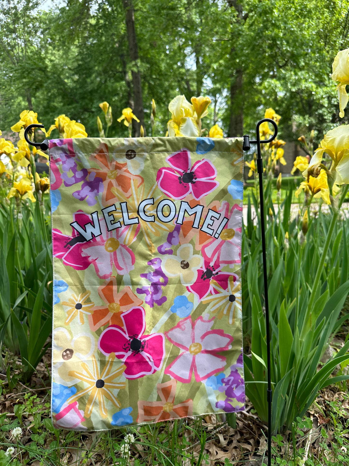 Welcome Garden Flag