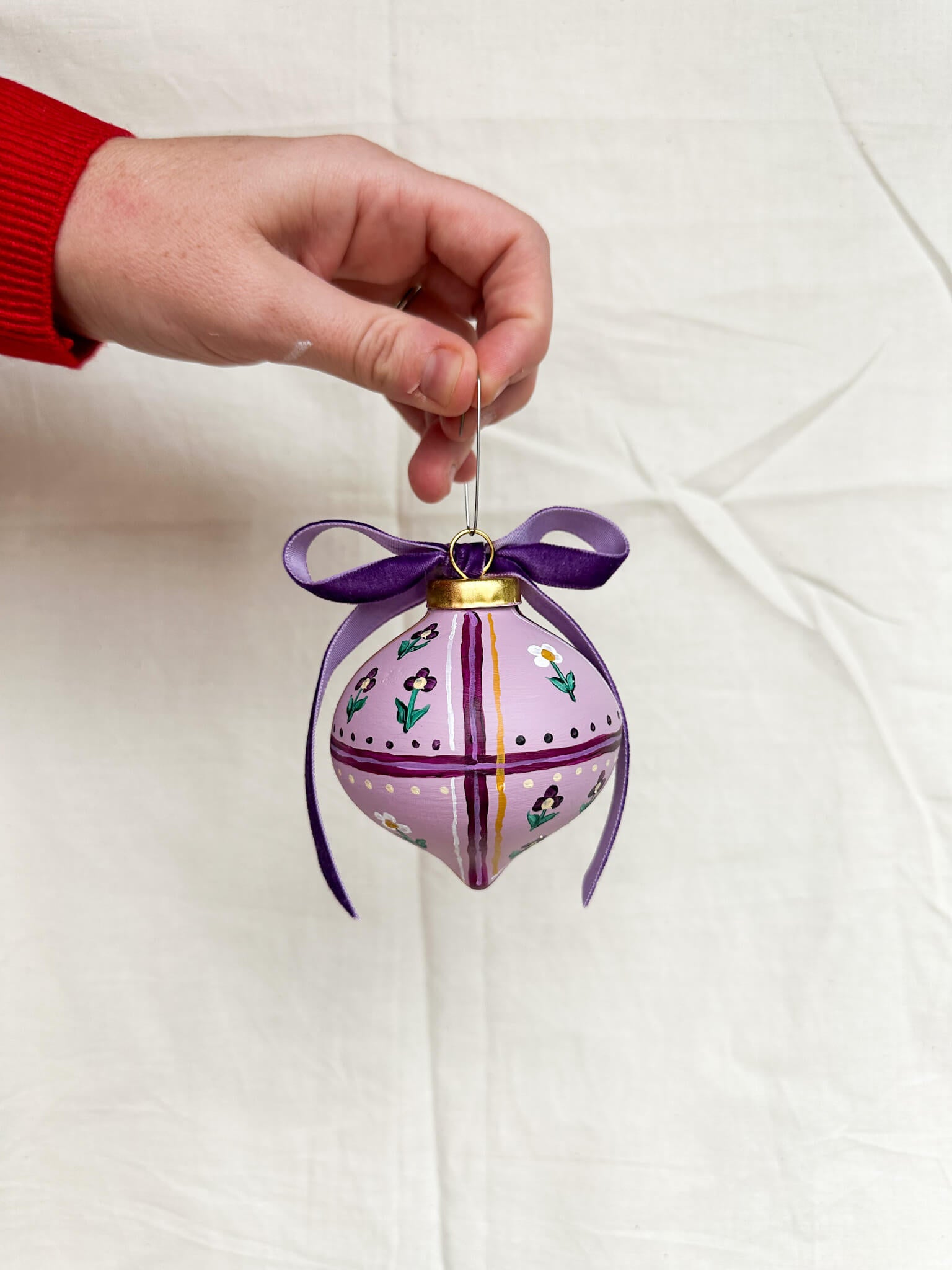 Lavender Christmas Ornament No 1