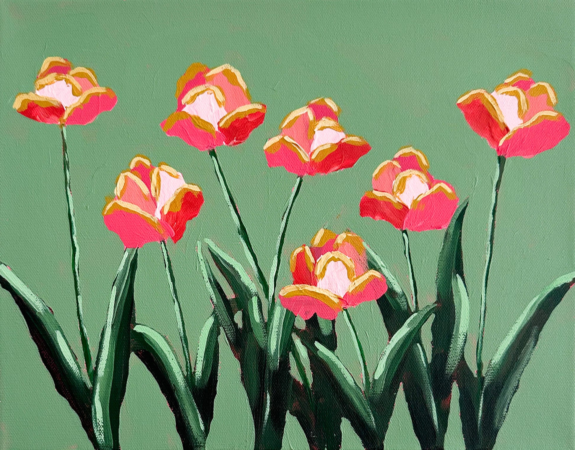 "Martha's Tulips" by Allie Burton