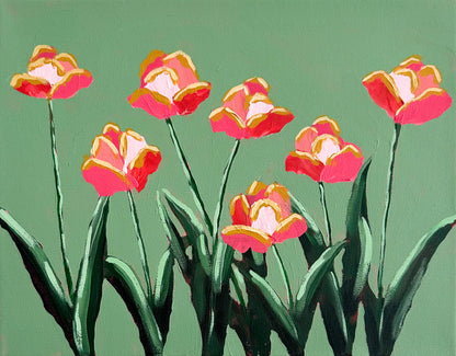 "Martha's Tulips" by Allie Burton