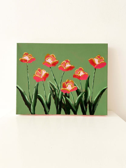 "Martha's Tulips" by Allie Burton
