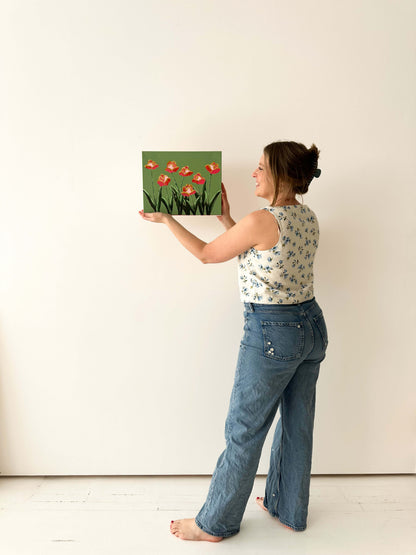 "Martha's Tulips" by Allie Burton