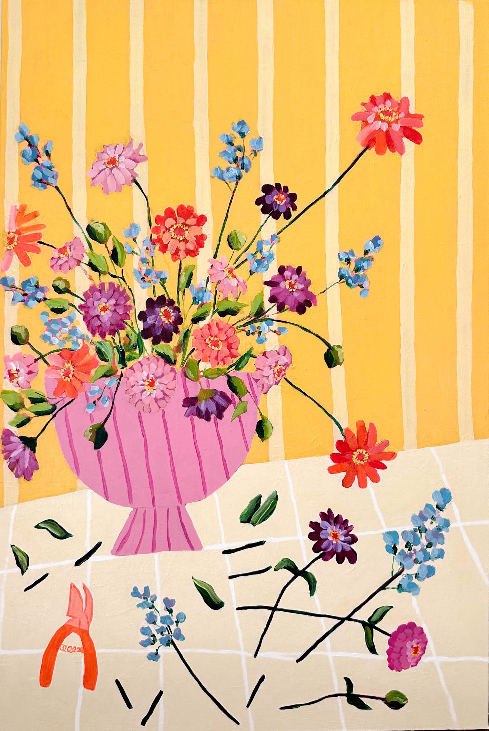 "Cut Flowers" by Allie Burton