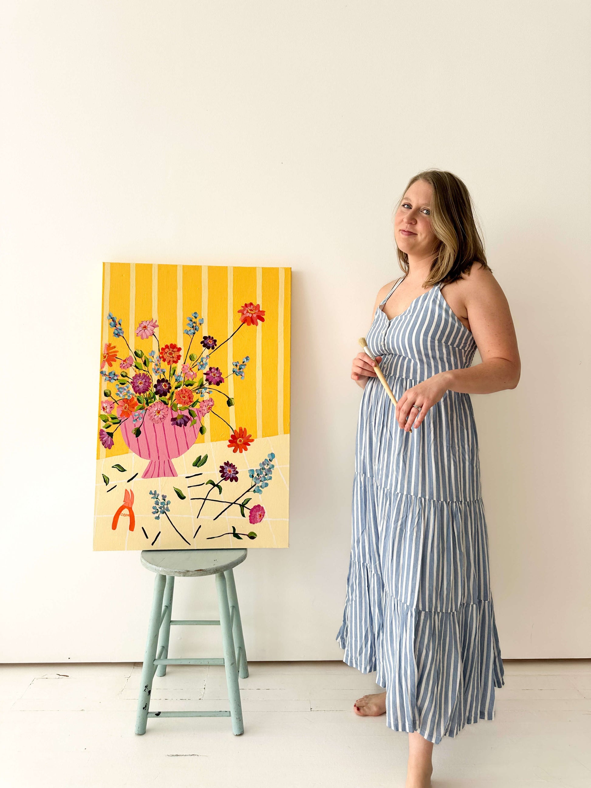 "Cut Flowers" by Allie Burton