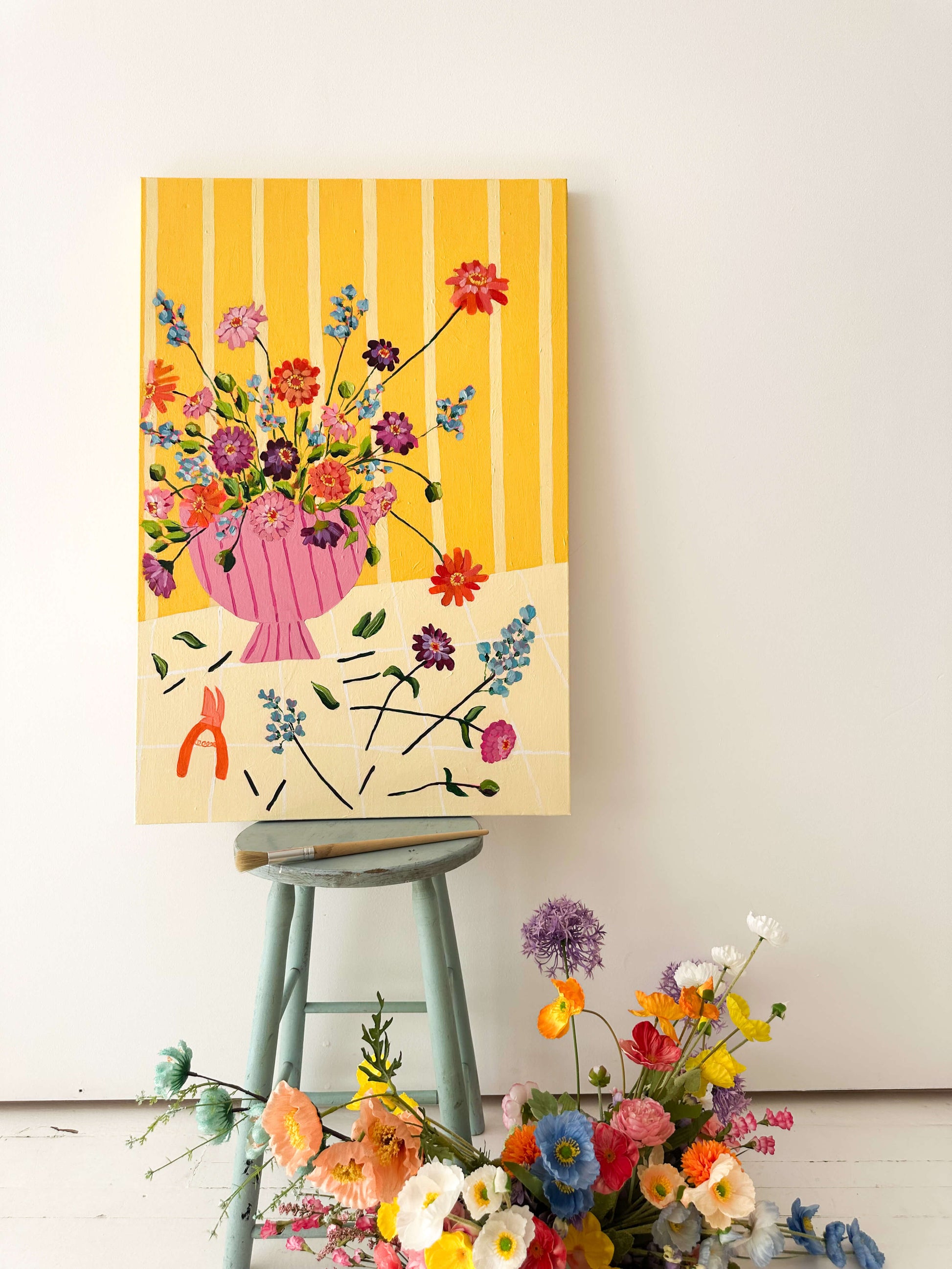 "Cut Flowers" by Allie Burton