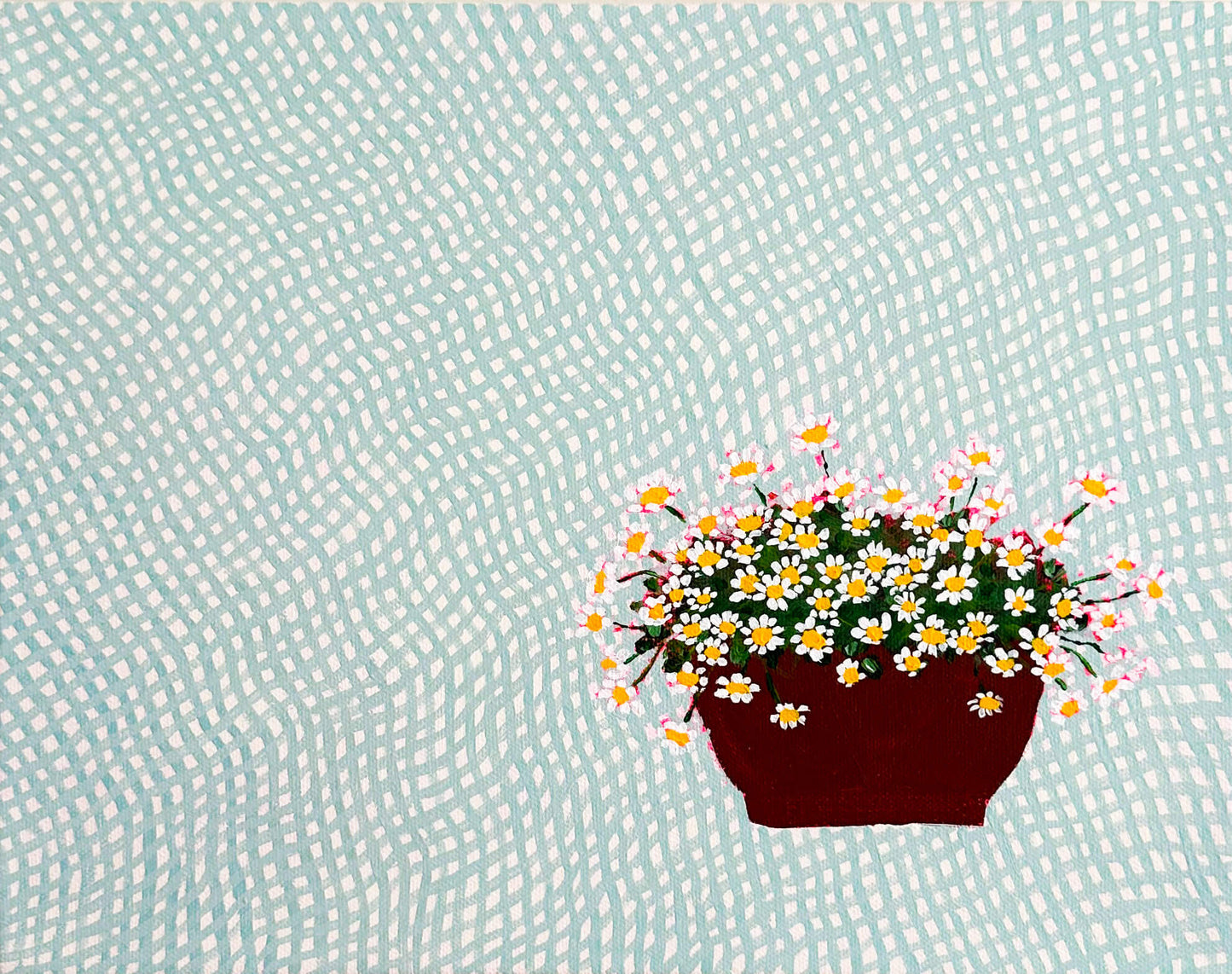 "Feverfew Picnic" by Allie Burton