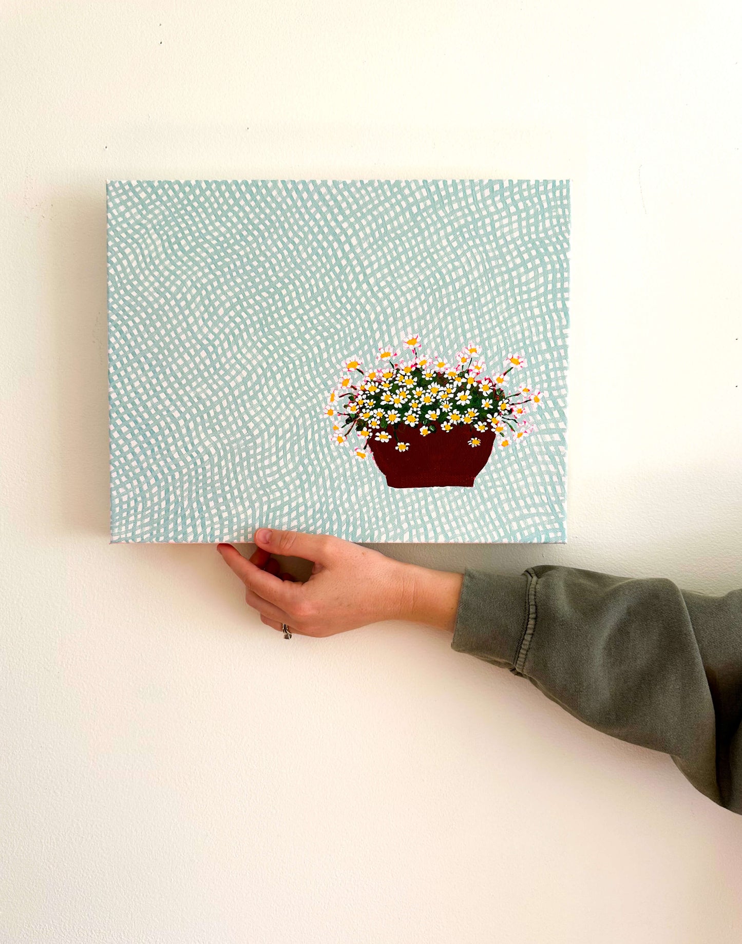 "Feverfew Picnic" by Allie Burton