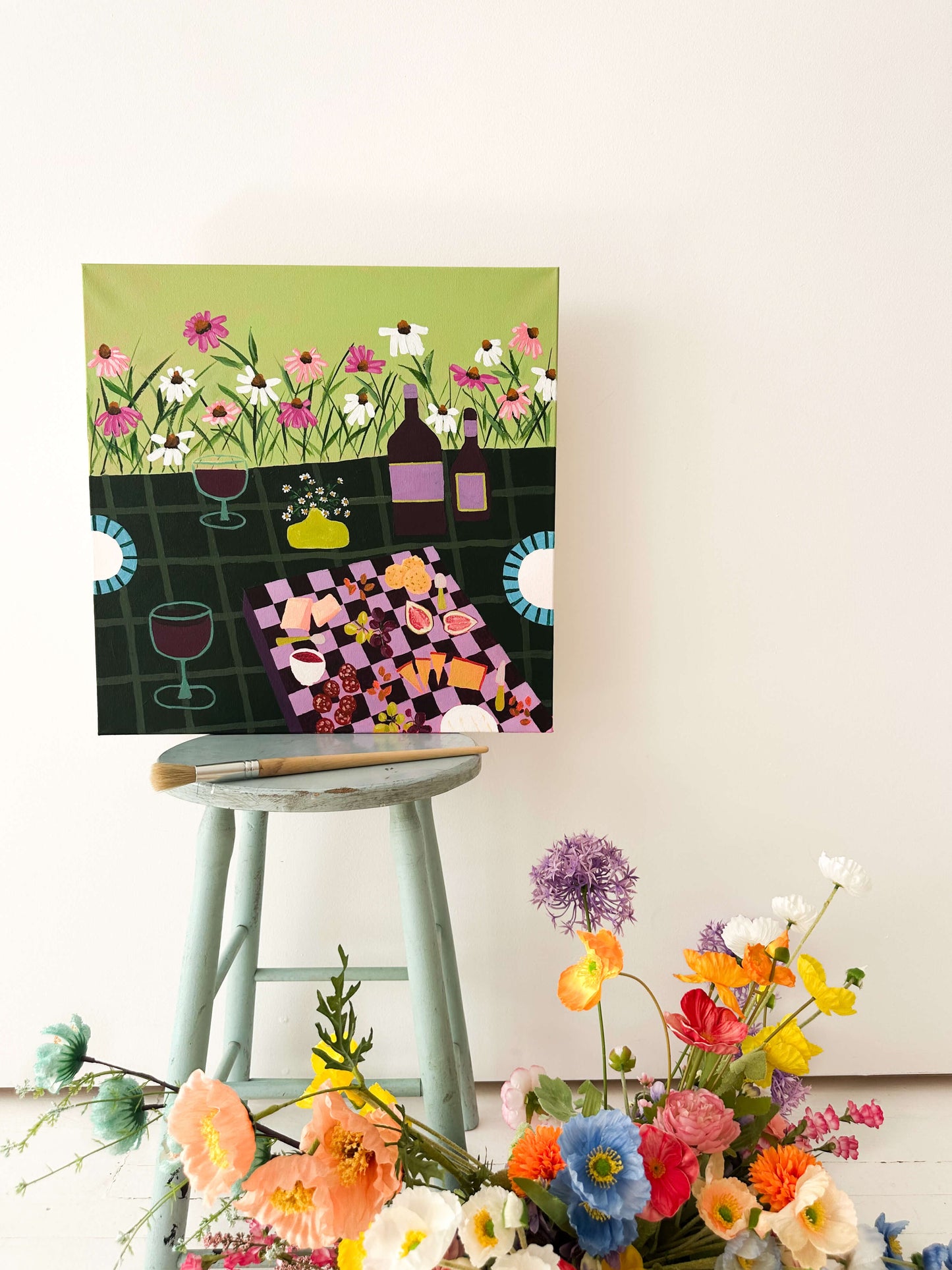 "Garden Happy Hour" by Allie Burton