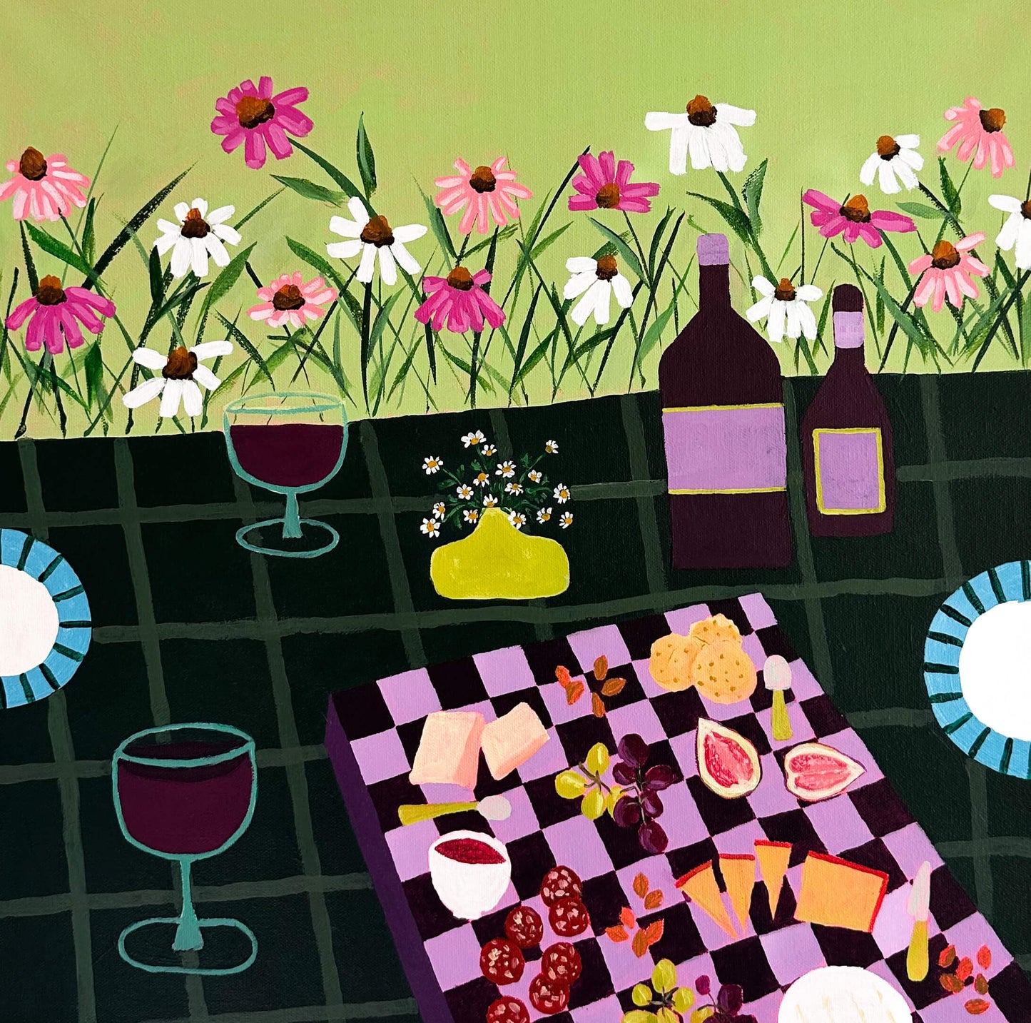"Garden Happy Hour" by Allie Burton