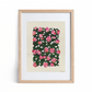 "Lost in Translation" vertical, floral art print by Allie Burton