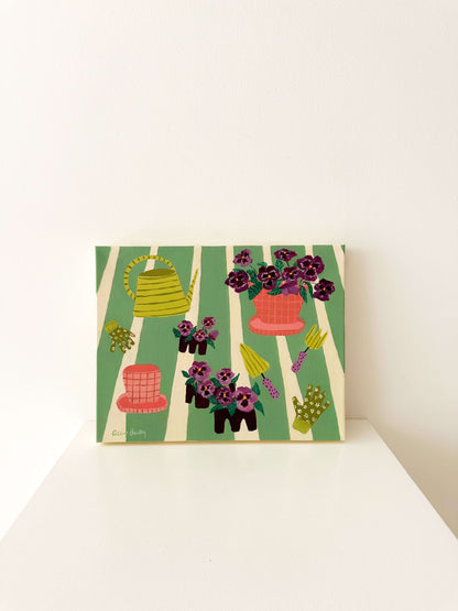 "Potting Pansies" by Allie Burton
