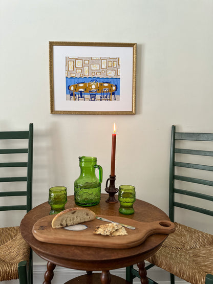 "Sunday Dinner" by Allie Burton Art