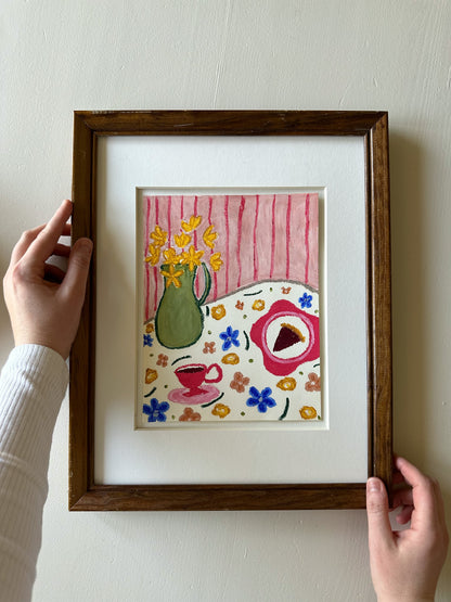 "Dessert Makes Everything Better" by Allie Burton Art