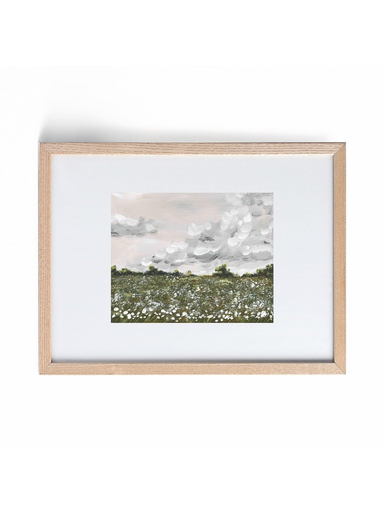 In Clouds - Horizontal Canvas Print