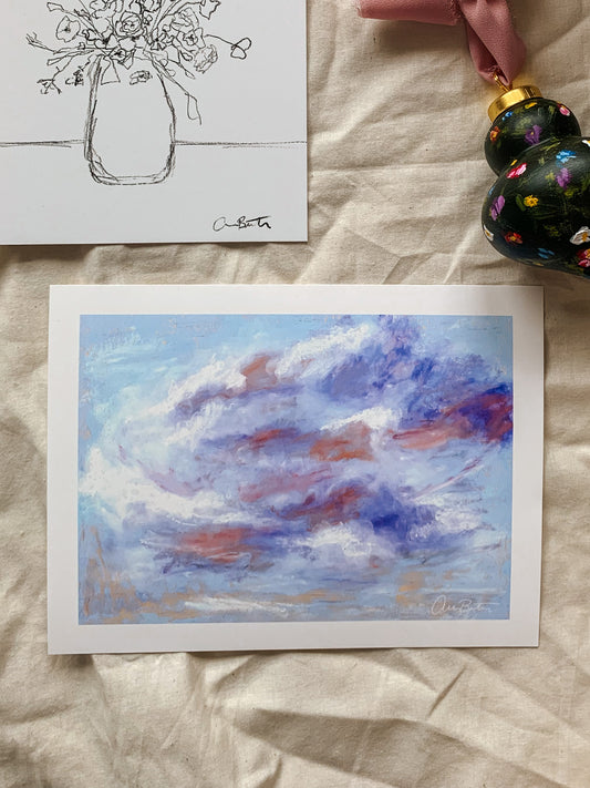 “Clouds No 1" A Horizontal Fine Art Print